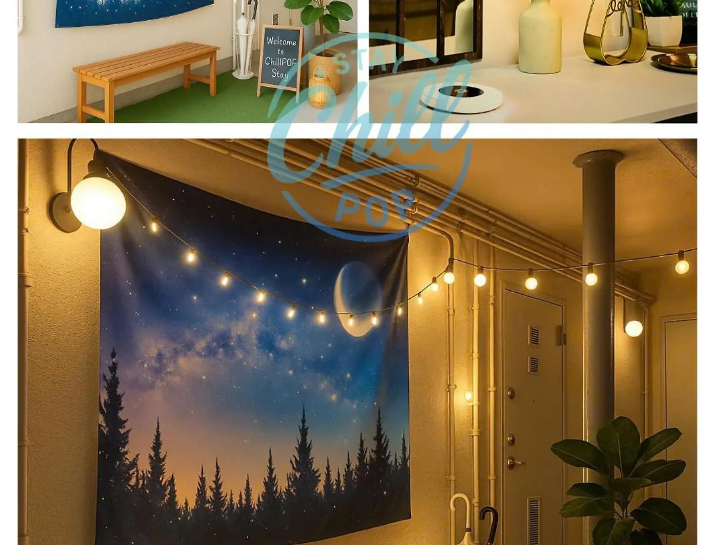Opensale Sinchon Station, 1F, 4Ppl, 2Br, Hongdae, Private
